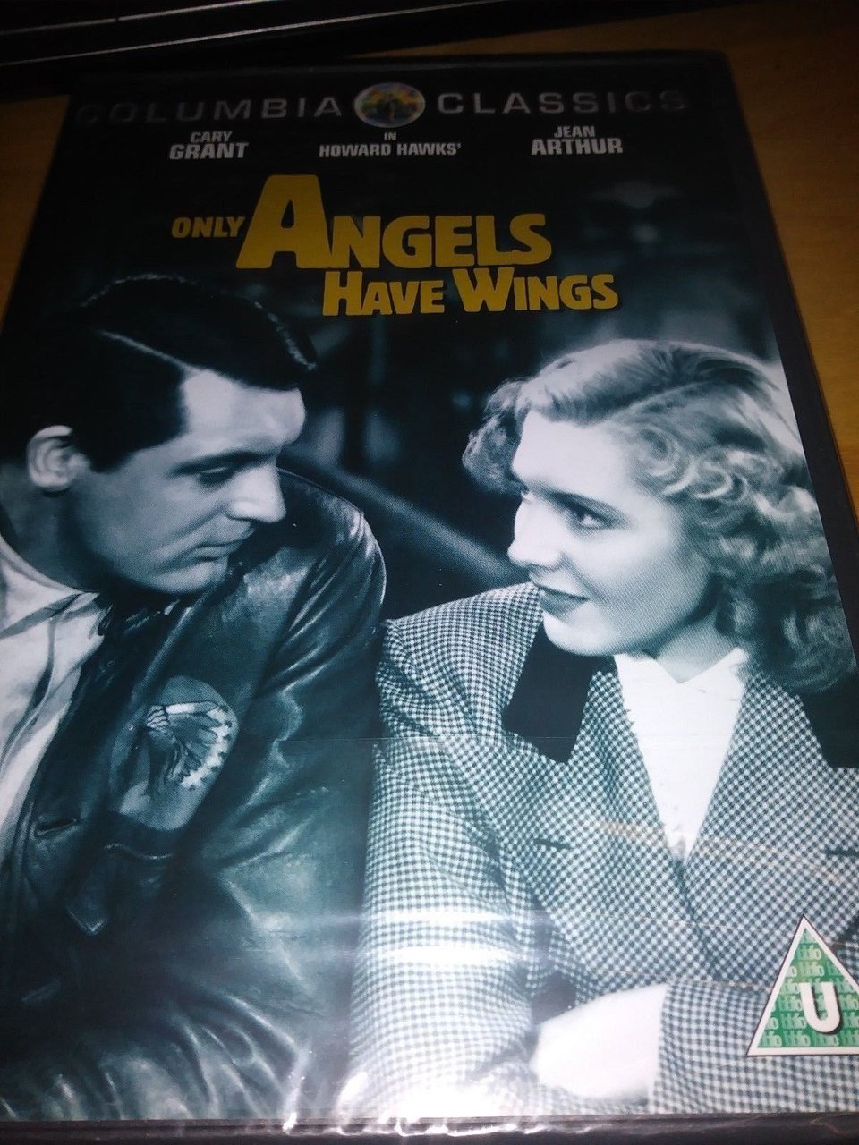 dvd only angels have wings