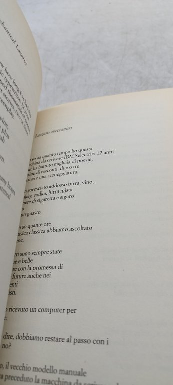 e così vorresti fare lo scrittore ? testo originale a …