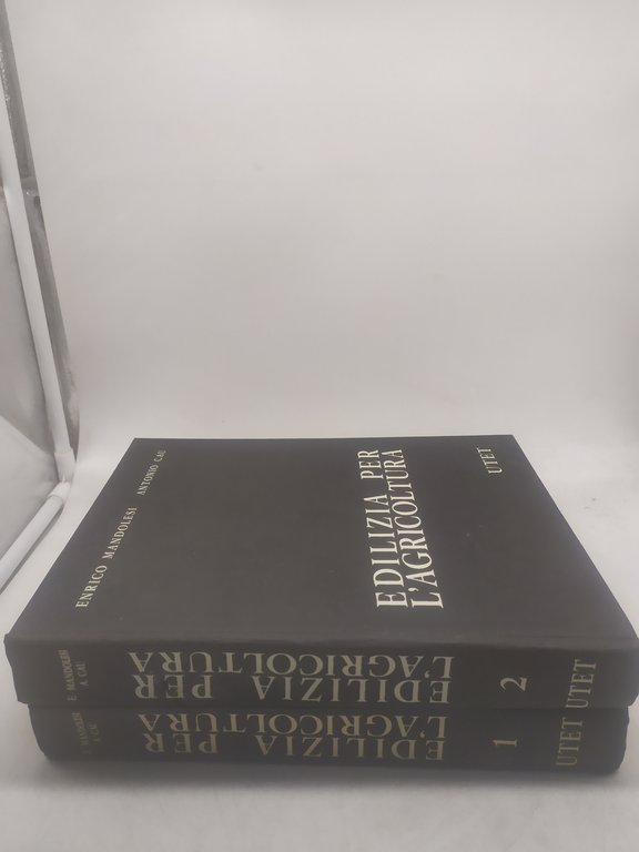 edilizia per l'agricoltura utet 2 volumi