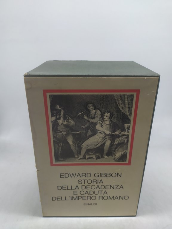 edward giobbon storia della decadenza e caduta dell'impero romano einaudi …