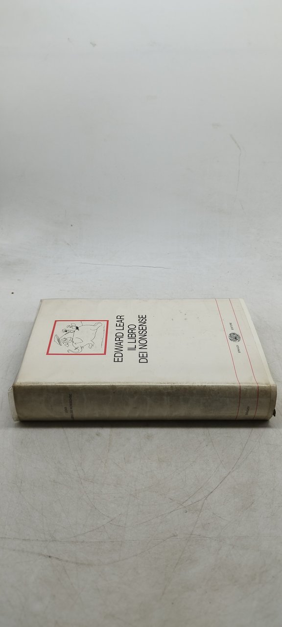 edward lear il libro dei nonsense einaudi 1970