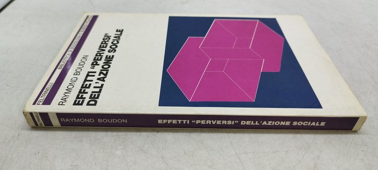 effetti perversi dell'azione sociale raymond boudon