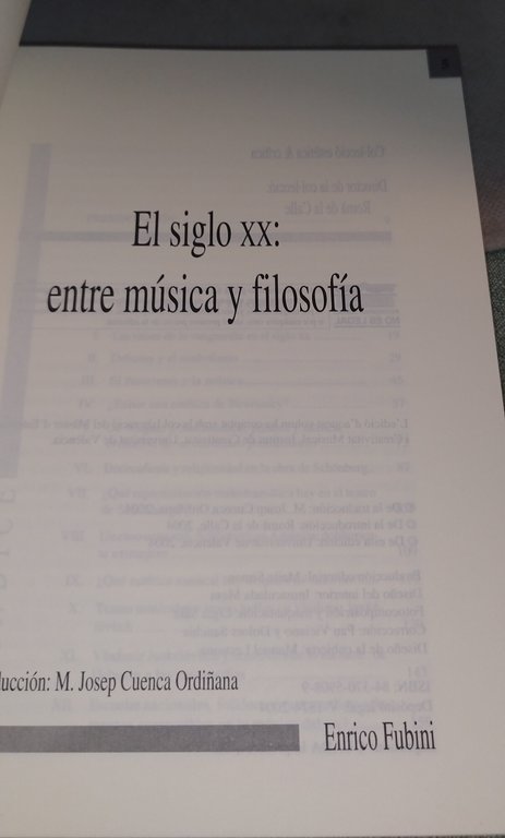 El siglo XX : entre música y filosofía | Immagine Gallery 6