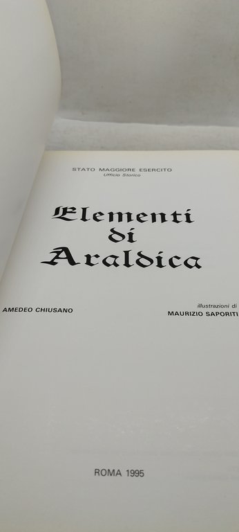 elementi di araldica amedeo chiusano maurizio saporti