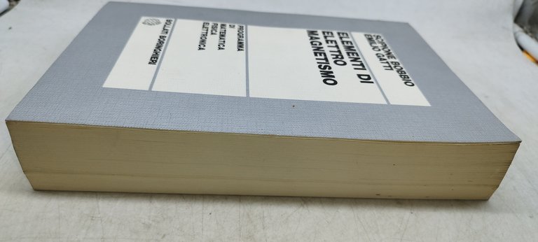 elementi di elettro magnetismo programma di matematica fisica elettronica