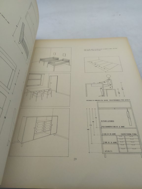 elementi e misure per l'arredamento 2^edizione la tecnologia del legno