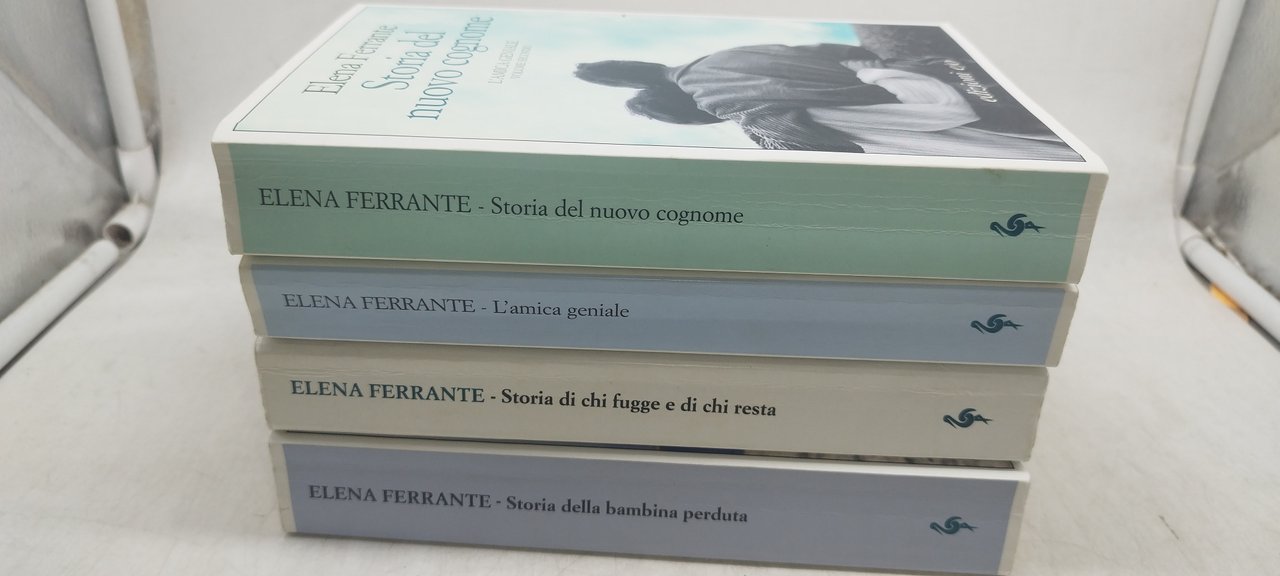 elena ferrante l'amica geniale 4 volumi