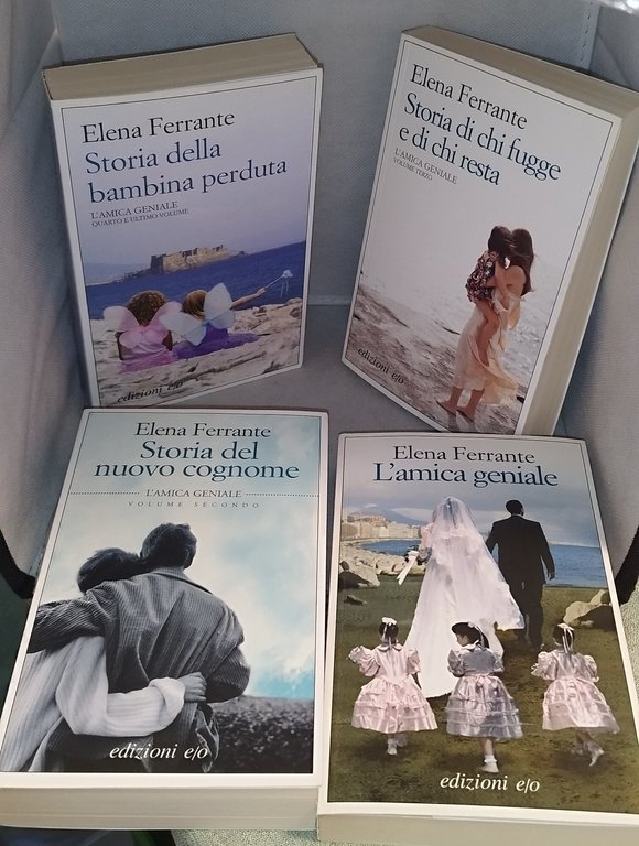 elena ferrante l'amica geniale 4 volumi | Immagine Gallery 4