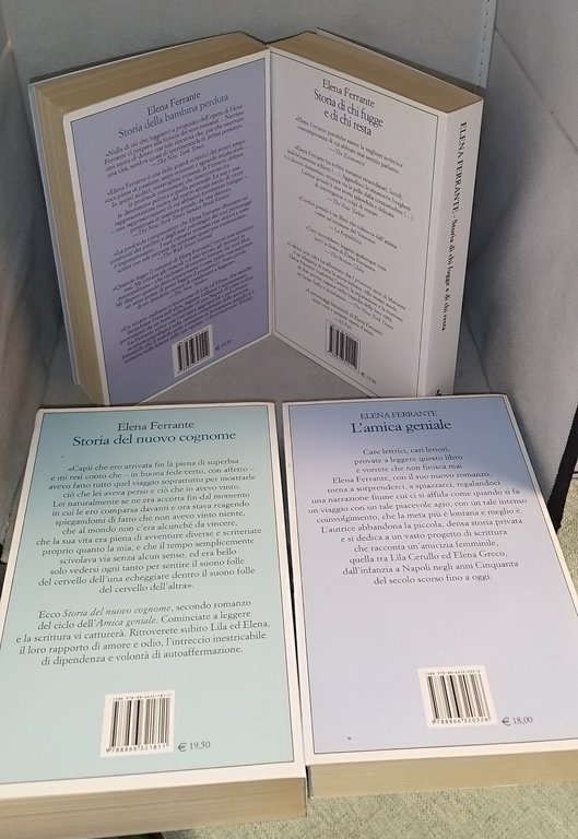 elena ferrante l'amica geniale 4 volumi | Immagine Gallery 5