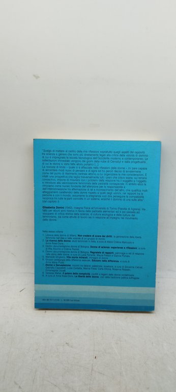 elisabetta donini la nube e il limite donne scienza percorsi …
