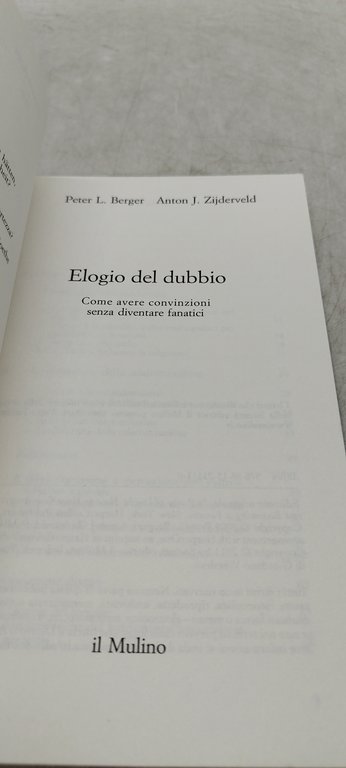 elogio del dubbio come avere convinzioni senza diventare fanatica | Immagine Gallery 6