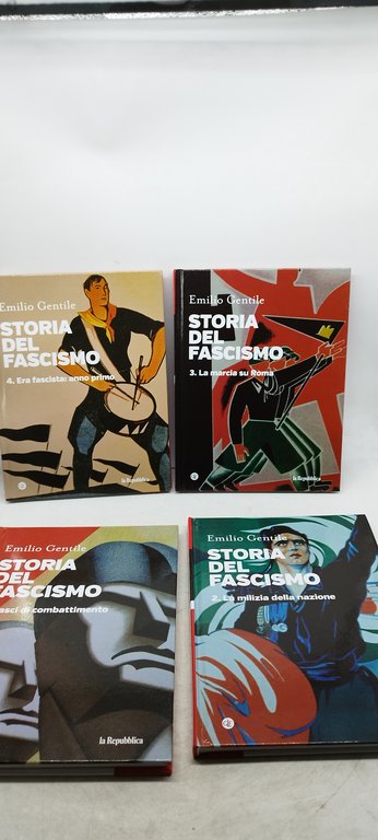 emilio gentile storia del fascismo la repubblica 8 volumi