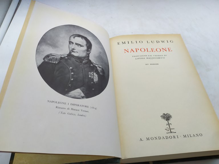 emilio ludwig napoleone XIV edizione mondadori