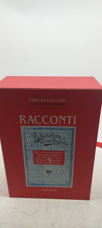 emilio salgari capitan salgari racconti 3 volumi cofanetto