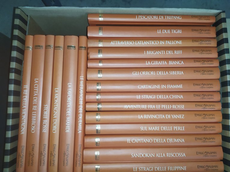 emilio salgari l'opera completa fabbri editore 90 volumi