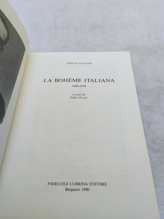 emilio salgari la boheme italiana pieruigi lubrina editore