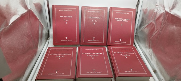 enciclopedia dantesca biblioteca treccani 16 volumi