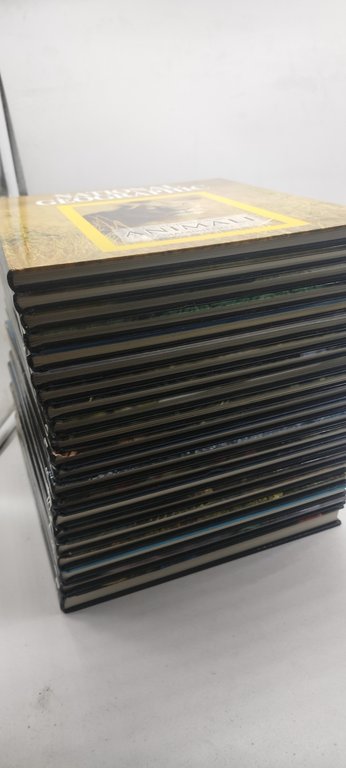 enciclopedia degli animali national geographic 21 volumi