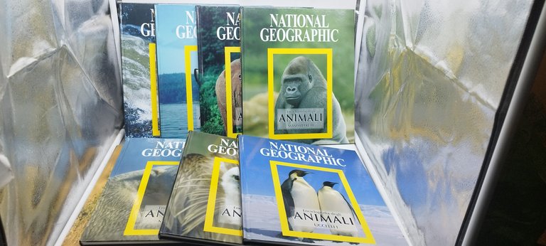 enciclopedia degli animali national geographic 21 volumi