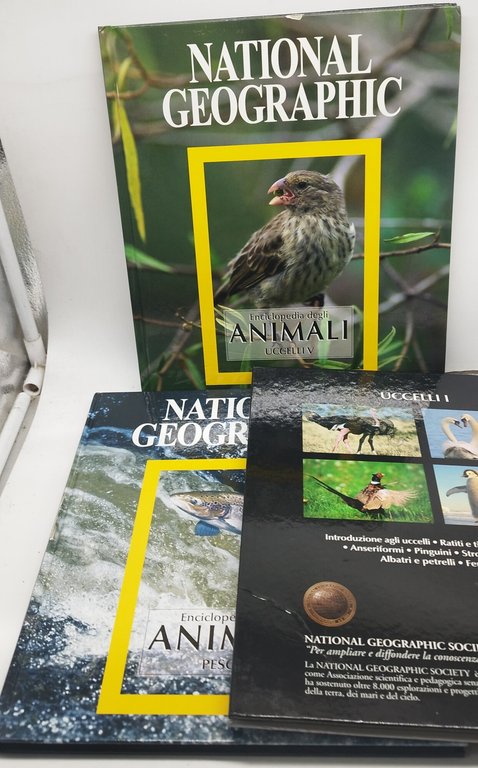 enciclopedia degli animali national geographic 21 volumi