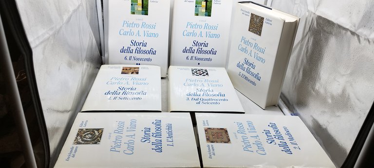 enciclopedia del sapere laterza 7 tomi 6 volumi