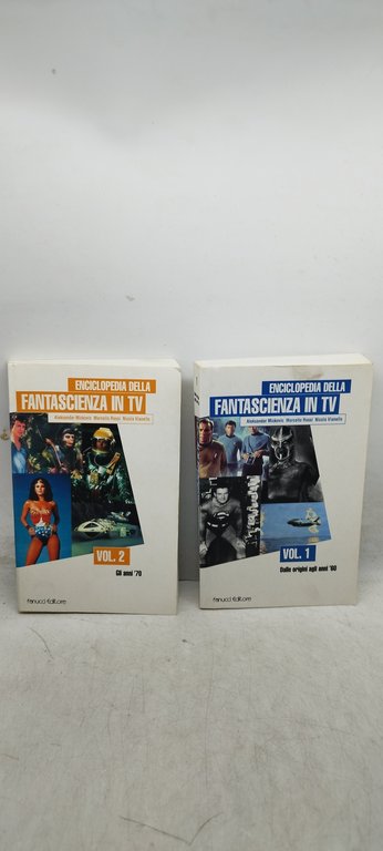 enciclopedia della fantascienza in tv volume 1 e 2