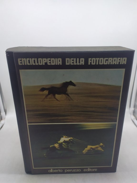 enciclopedia della fotografia 2 volumi alberto peruzzi editore