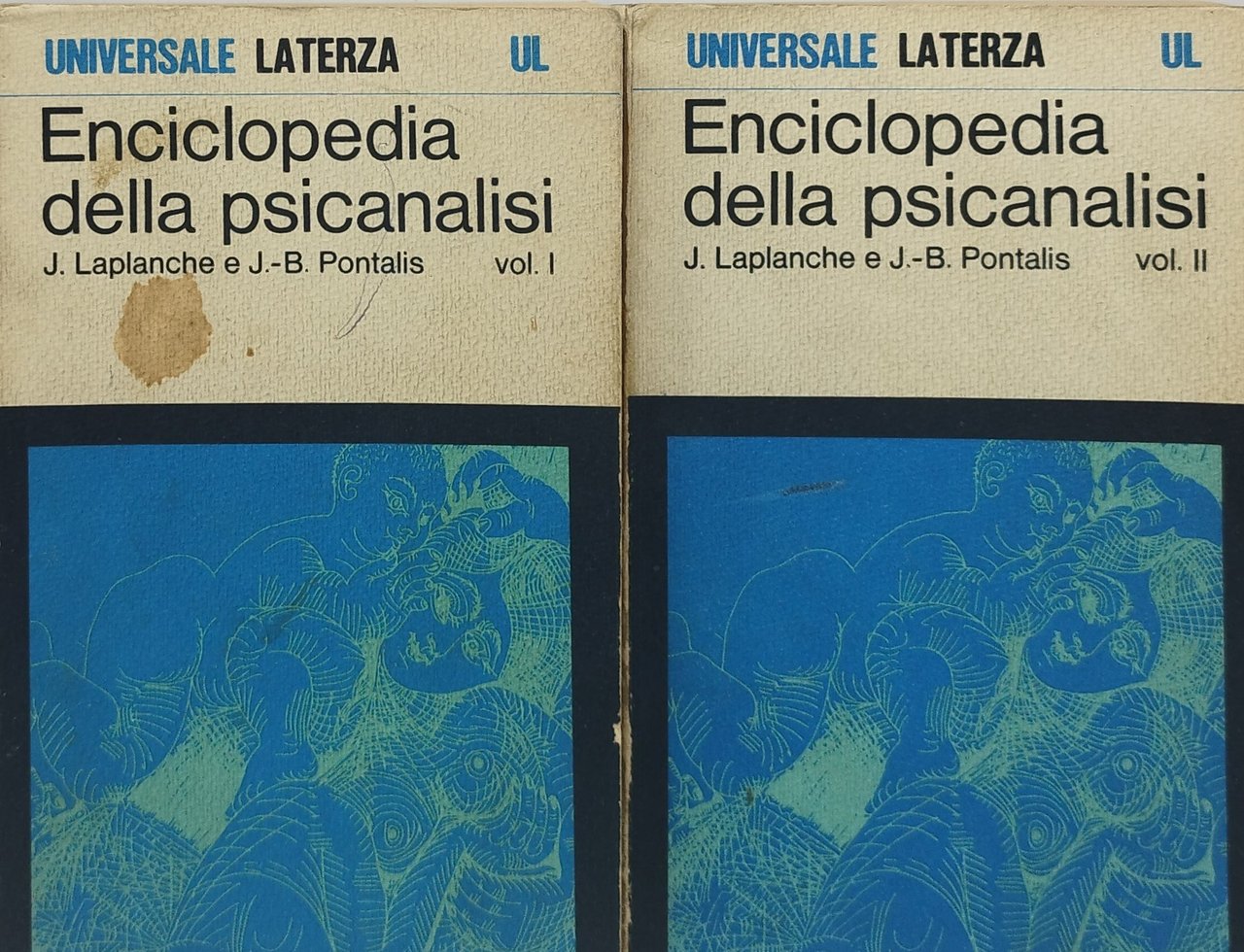 enciclopedia della psicanalisi 2 volumi universale laterza