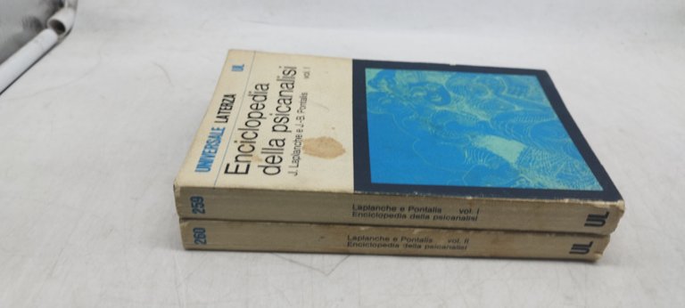 enciclopedia della psicanalisi 2 volumi universale laterza