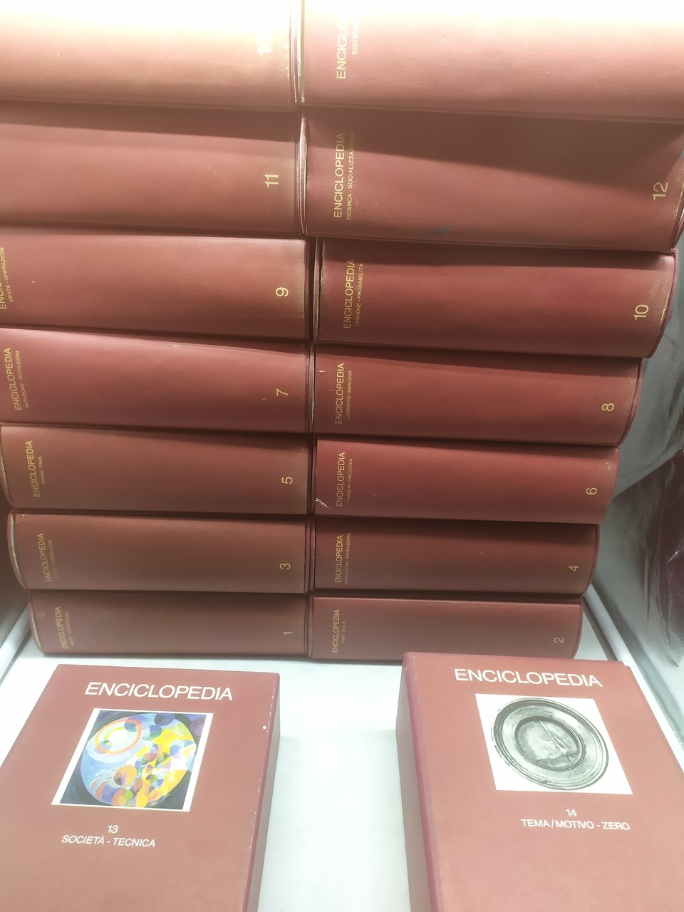 enciclopedia einaudi 16 volumi