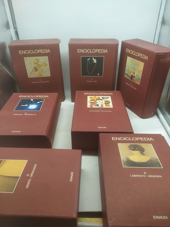 enciclopedia einaudi 16 volumi