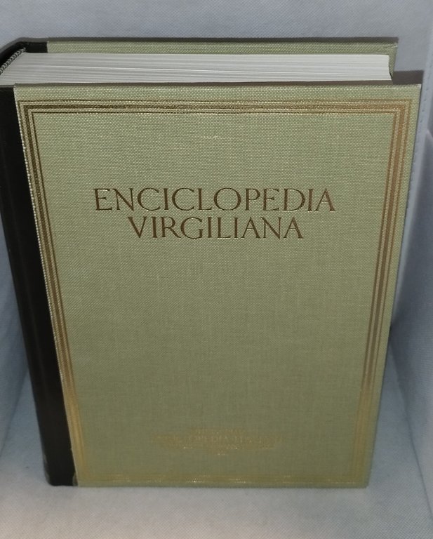 enciclopedia virgiliana fondata da giovanni treccani 6 volumi