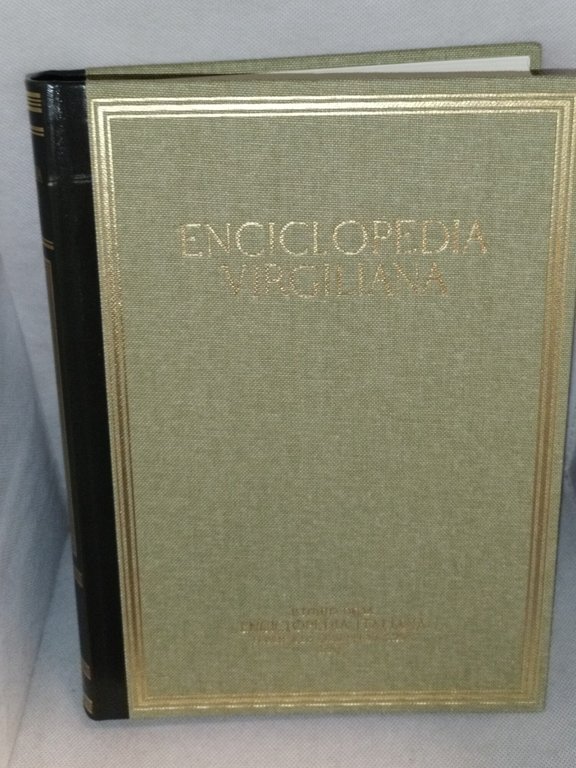 enciclopedia virgiliana fondata da giovanni treccani 6 volumi