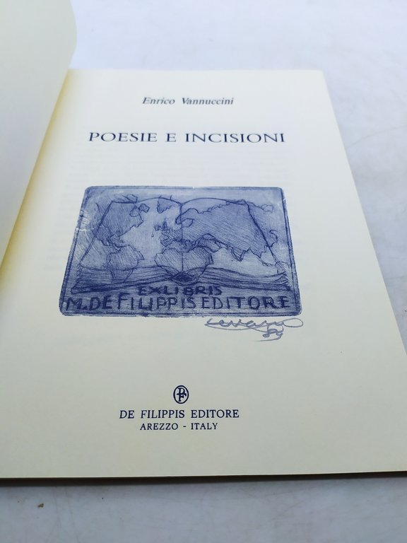 enrico vannuccini poesie e incisioni de filippis editore