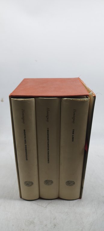 ernest hemingway tre libri einaudi fiesta quarantanove morte