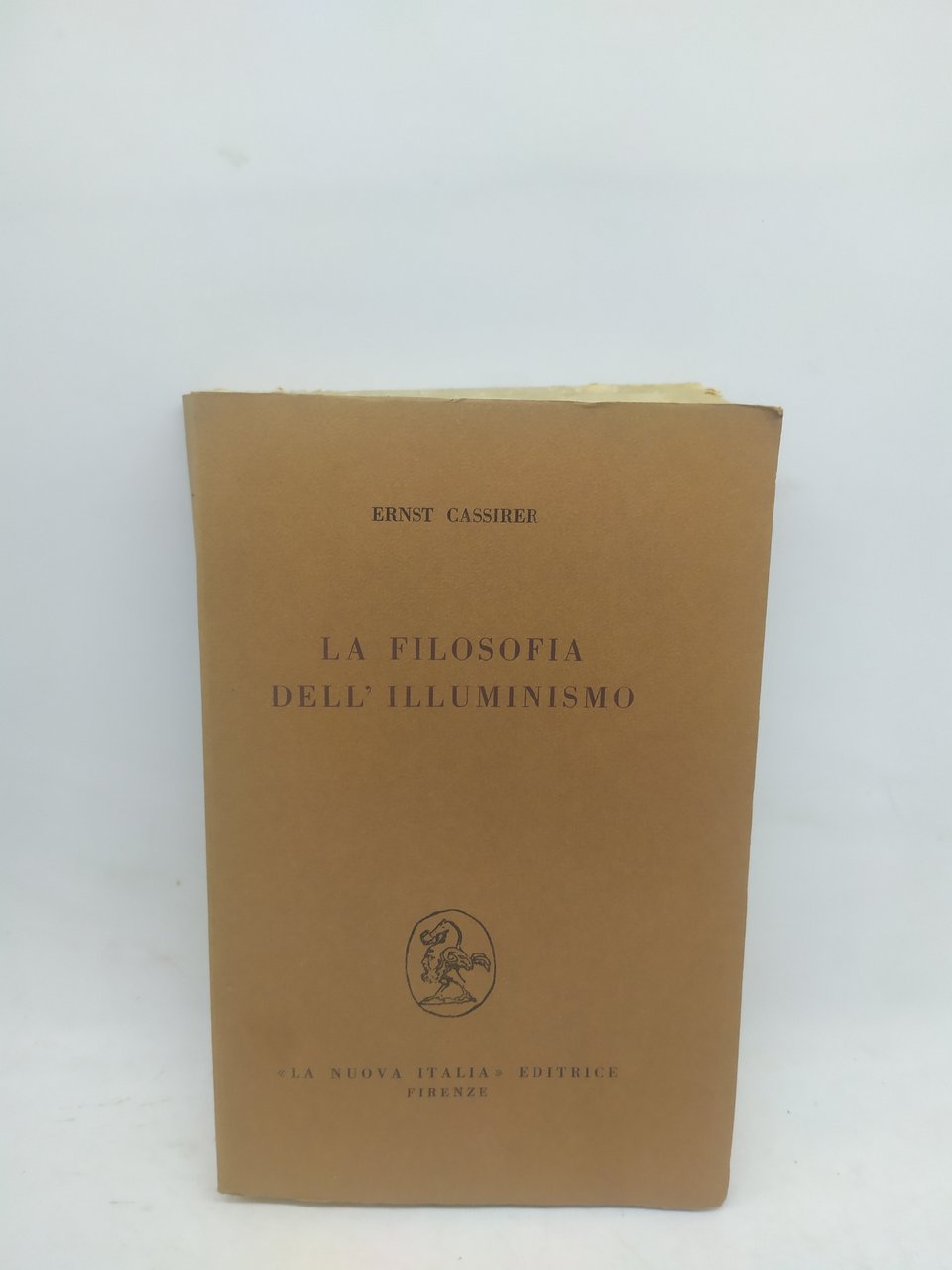 ernst assirer la filosofia dell'illuminismo la nuova italia