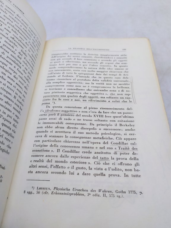 ernst assirer la filosofia dell'illuminismo la nuova italia