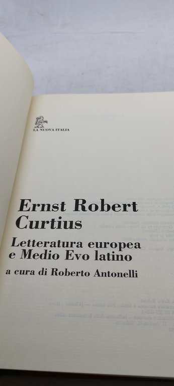 ernst robert curtius letteratura eruopea e medio evo latino la …