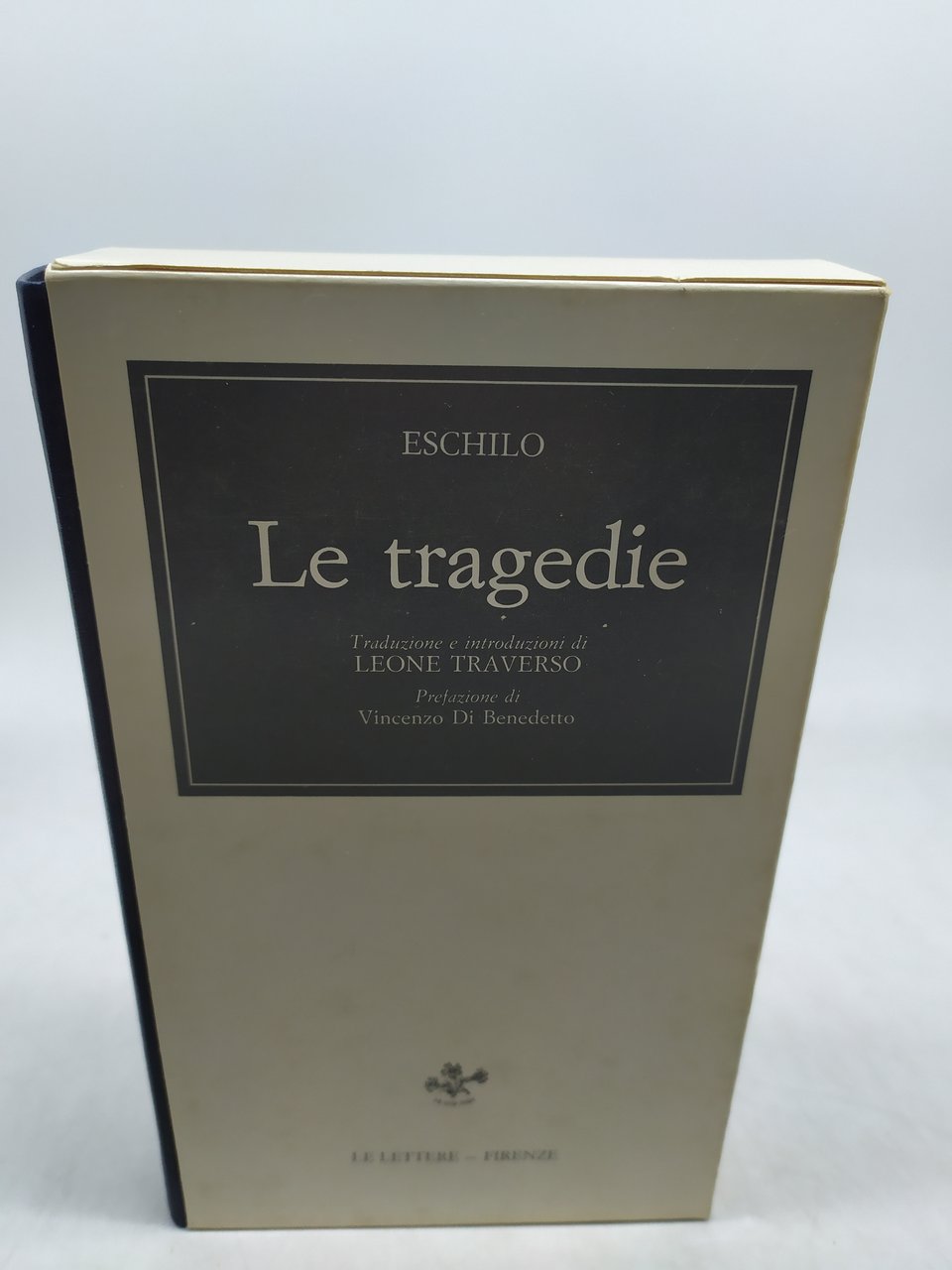 eschilo le tragedie le lettere