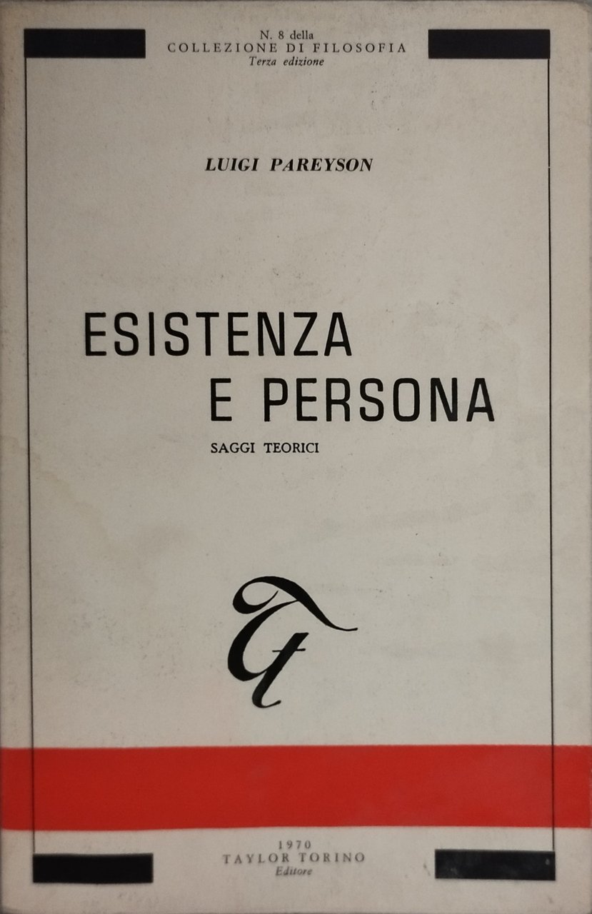 esistenza e persona saggi teorici | Immagine principale
