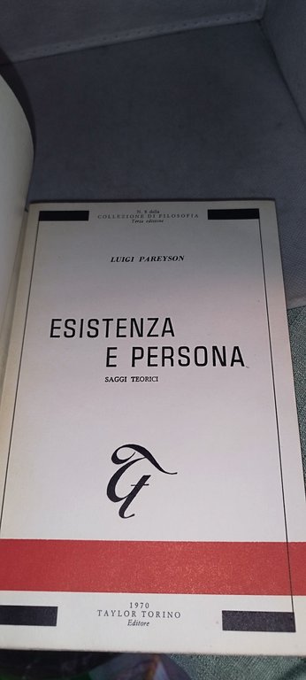 esistenza e persona saggi teorici | Immagine Gallery 7