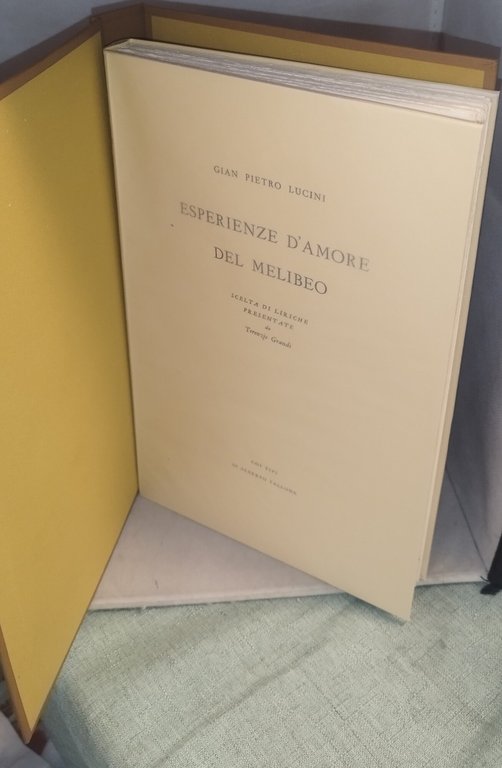 esperienze d'amore del melibeo gian pietro lucini | Immagine Gallery 5