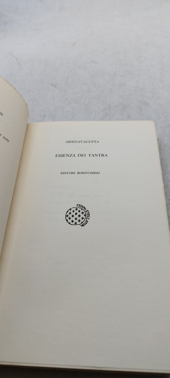 essenza dei tantra boringhieri