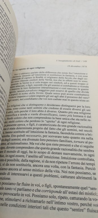 essere e divenire nell'insegnamento di dali e del fratello orientale