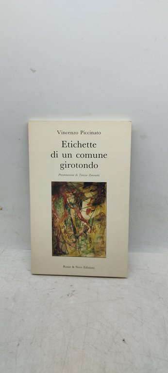 etichette di un comune girotondo teresio zaninetti