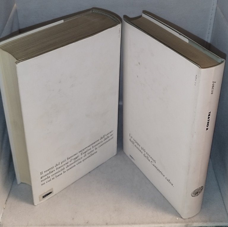 eugenè ionesco teatro 2 volumi einaudi | Immagine Gallery 2