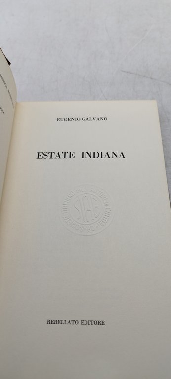 eugenio galvano estate indiana