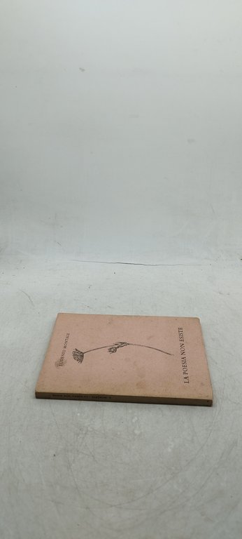 eugenio montale la poesia non esiste all'insegna del pesce d'oro