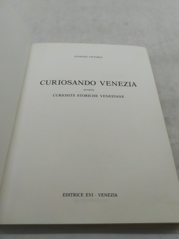 eugenio vittoria curiosando venezia