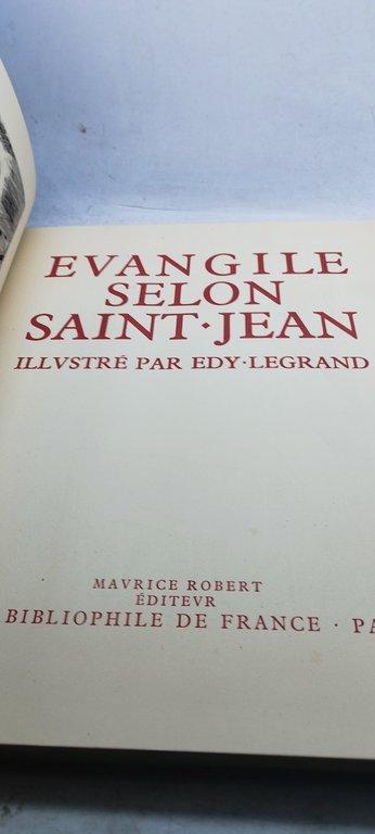 evangile selon saint jean illvstre par edy legrand